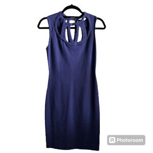 EUC Diane Von Furstenburg Amy cut out shift dress size 0